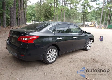 2016 Nissan Sentra Sv from USA, damaged, VIN 3N1AB7AP3GL678728